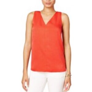 NWT Bar III V neck t strap back sleeveless top